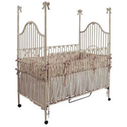 Iron clearance baby crib