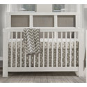 Rustico Moderno 4-in-1 Convertible Crib