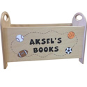 Personalized Natural Book Holder